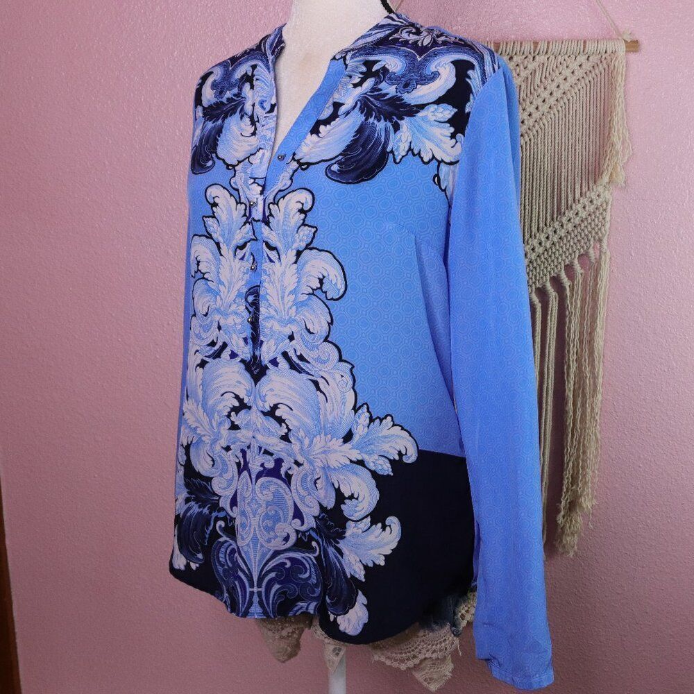 New York & Company | Long Sleeve‎ Blouse Medium